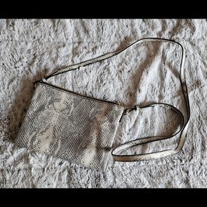 Snakeskin Crossbody Bag